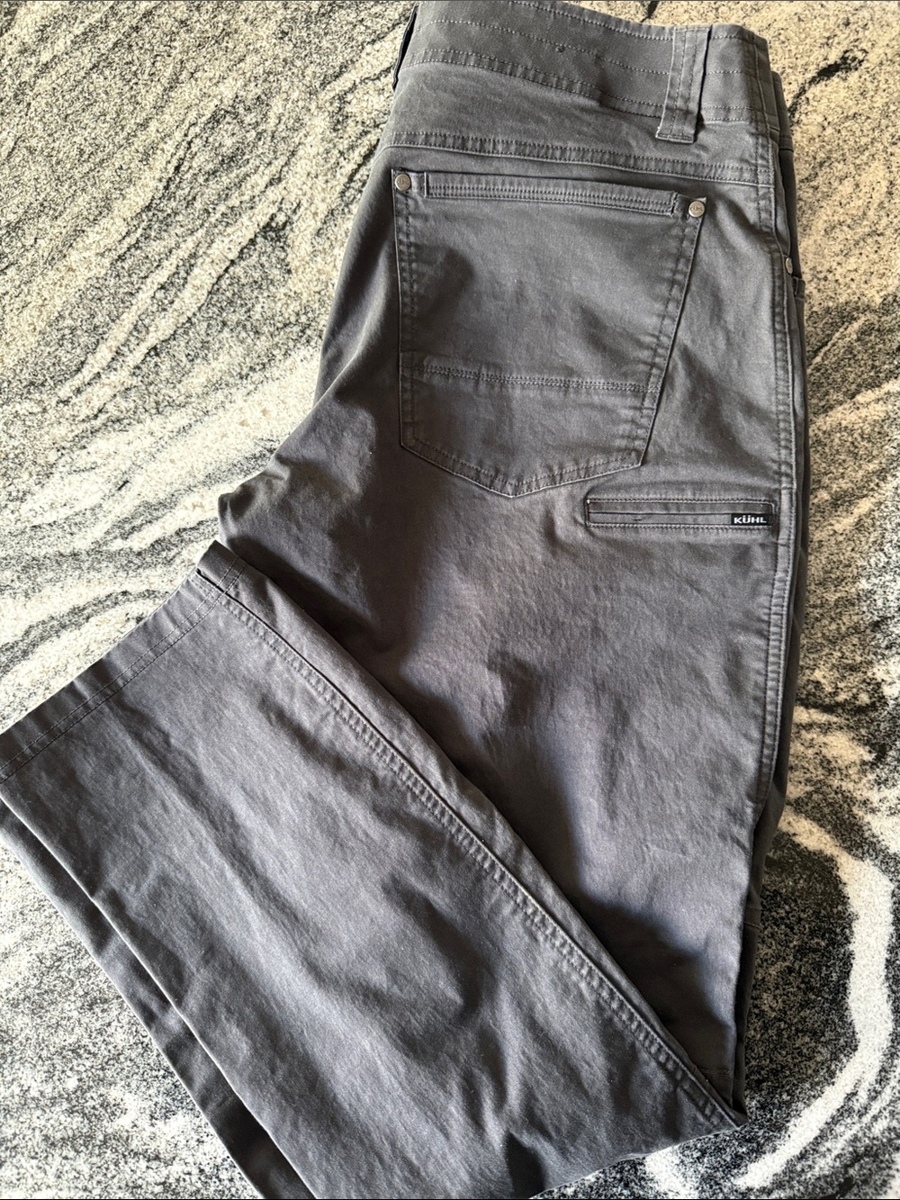 KÜHL Ryder Lite Men's Gray Straight/Klassik fit pants.  36x32